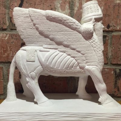 Assyrian Bull Statue “Guardian of the Gate” by Daniel Azoo