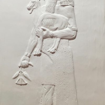 King Sargon II and the Sacrificial Ibex by Daniel Azoo